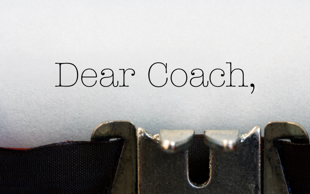 A Note to the Coach Who’s Winning and Drowning at the Same Time